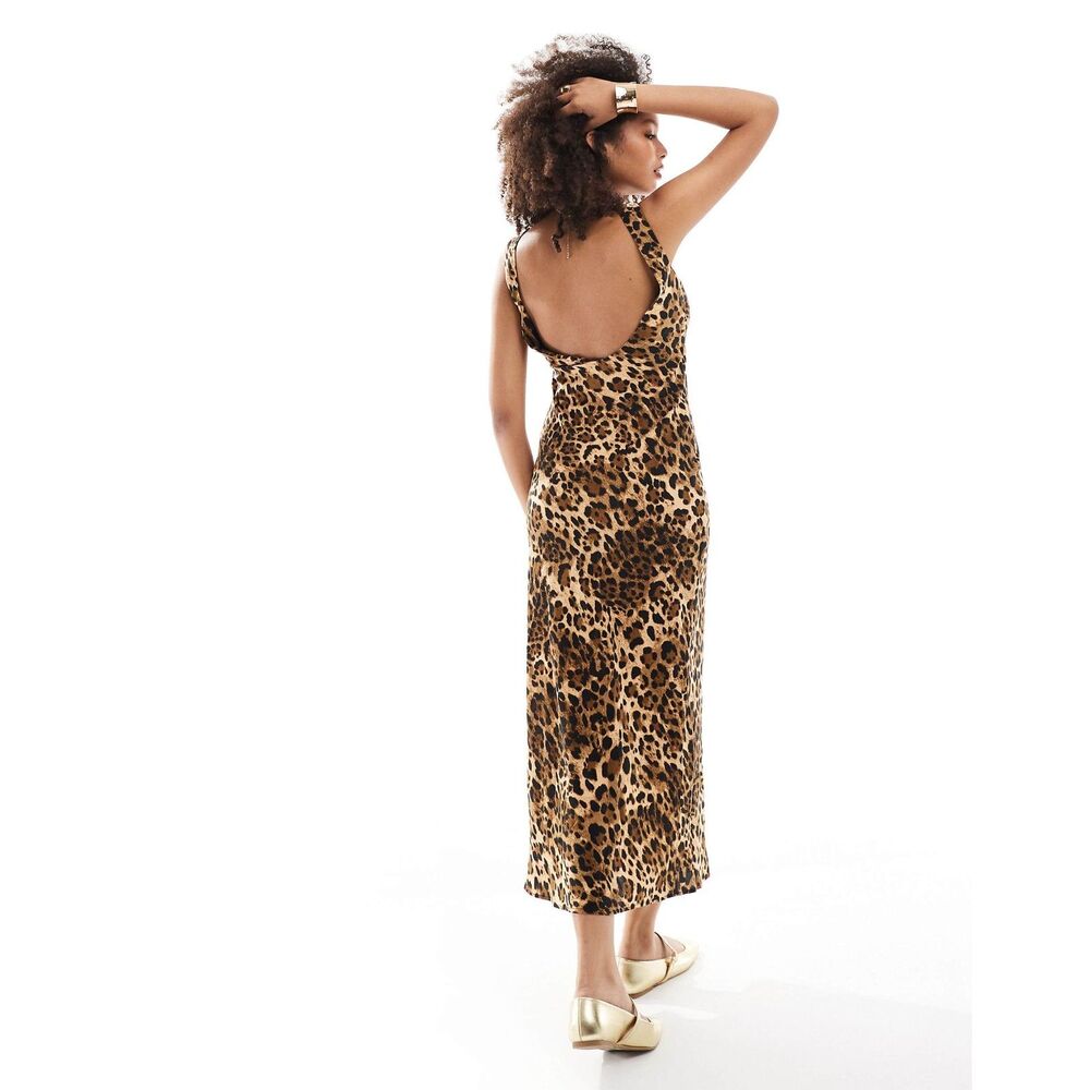 Miss Selfridge Petite Leopard Maxi Dress
